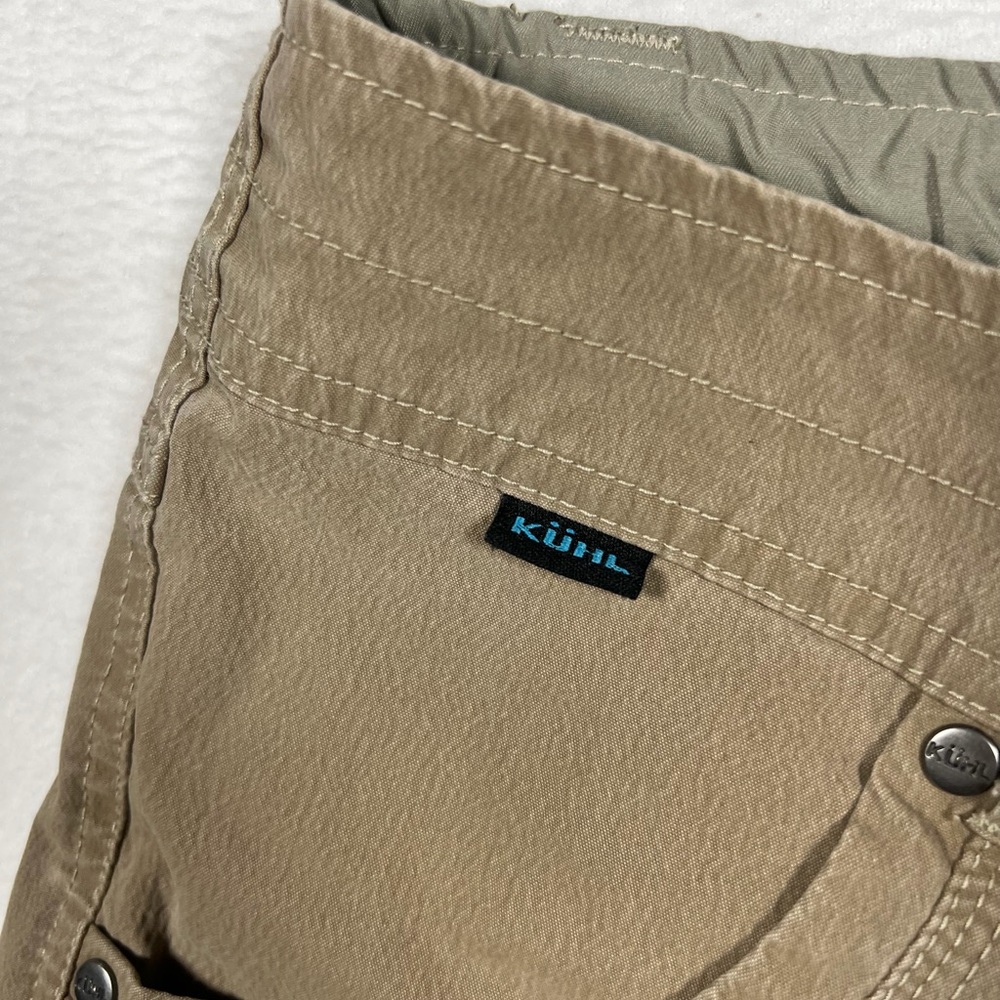Kuhl RAMBLR Khakis Shorts Outdoor Hiking Mens Size 34 9” Inseam 8 Pocket - Picture 3 of 15